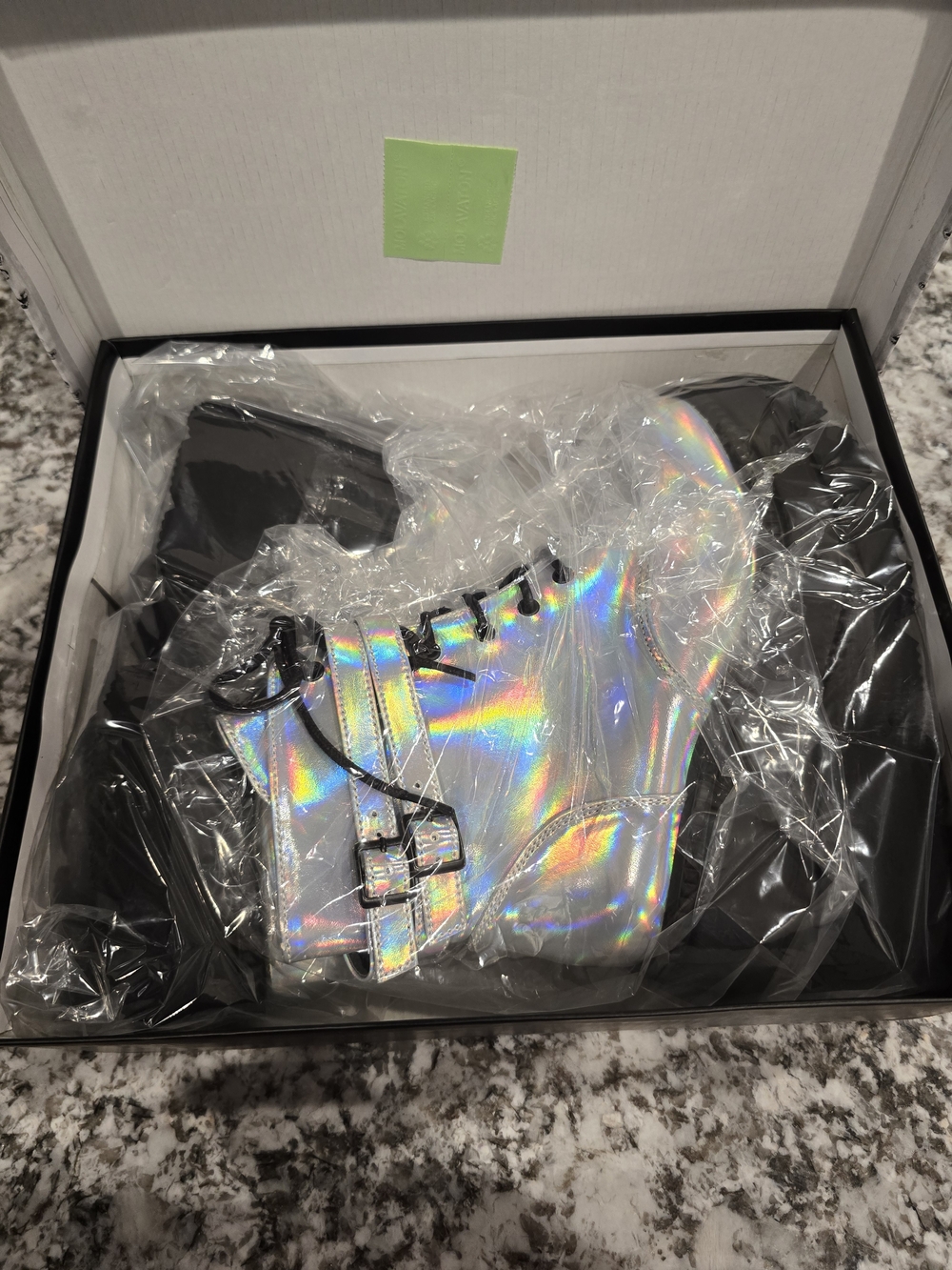 Demonia Shaker-52 Silver Hologram / 9